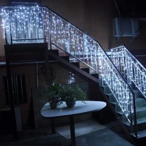 Curtain Icicle Lights Wedding Party LED  Fairy Christmas Indoor Outdoor